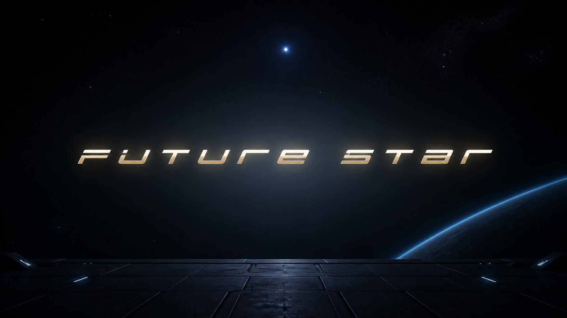 "Future star" —  | AI Text Effect Generator