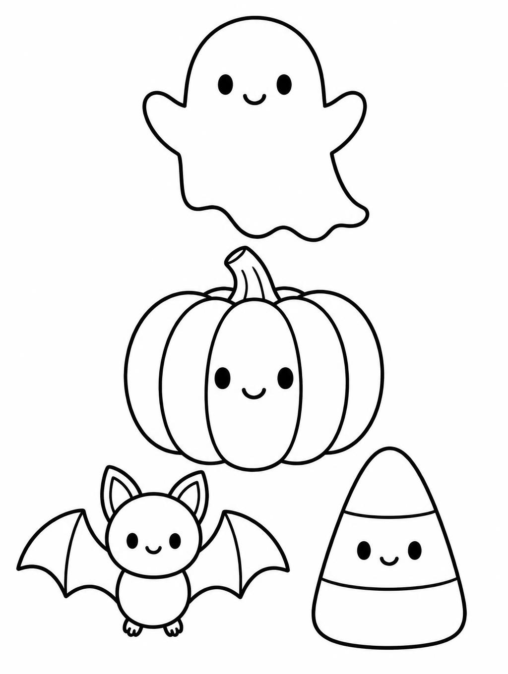 "" — Kawaii Coloring Line Art | AI Text Effect Generator