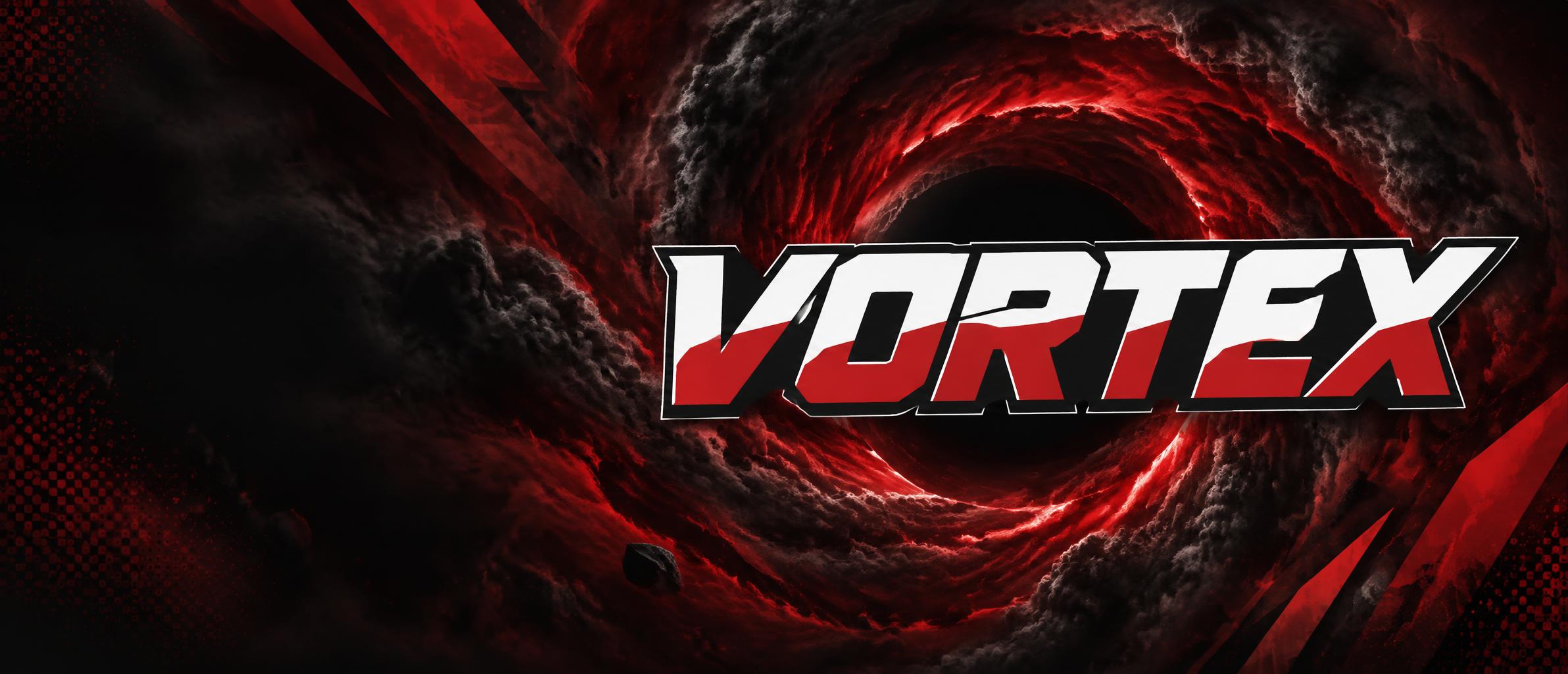 "VORTEX" — Esports | AI Text Effect Generator