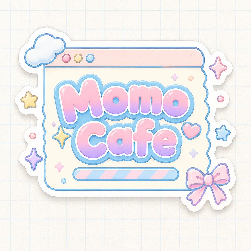 "Momo Cafe" — Kawaii | AI Text Effect Generator