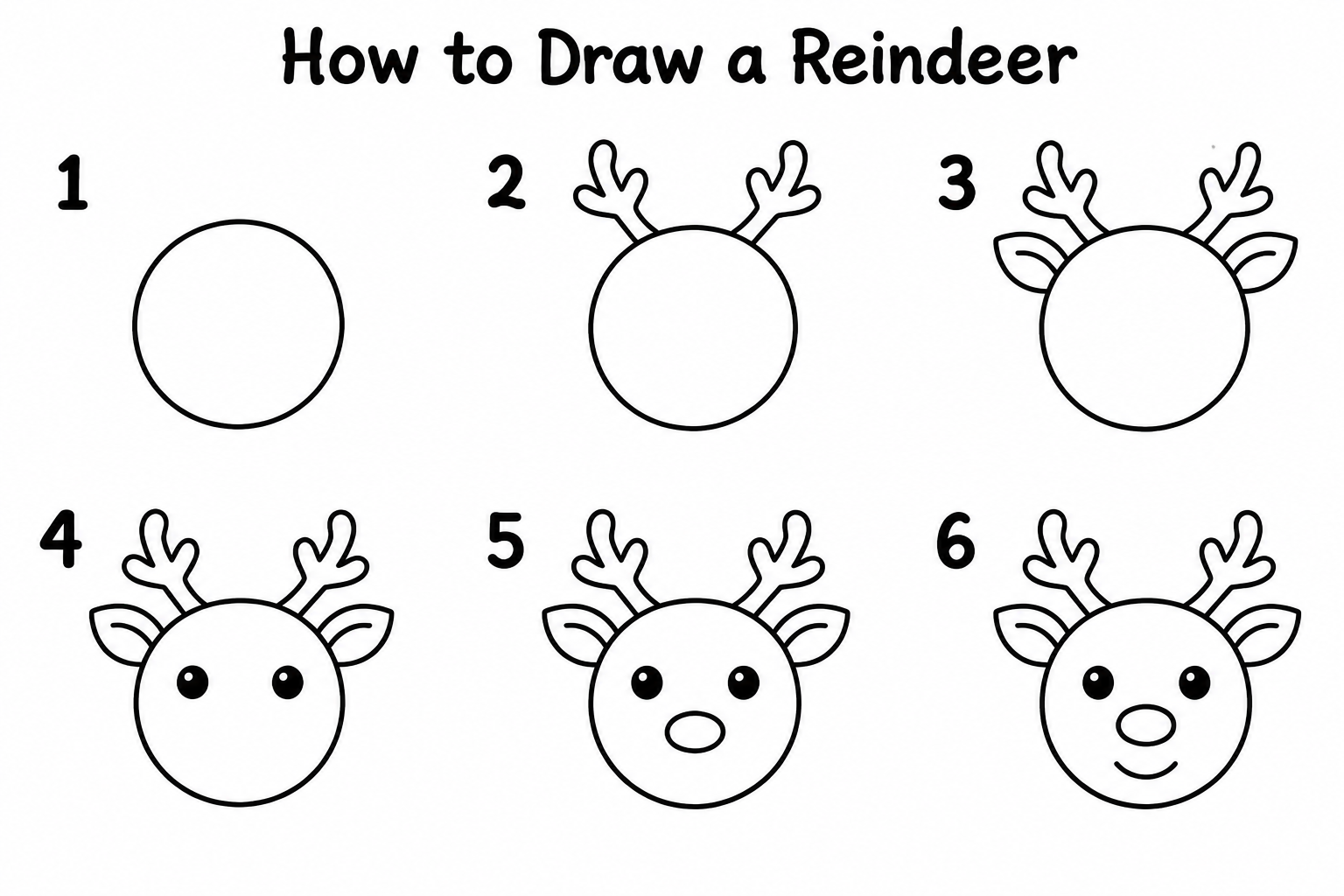 "How to Draw a Reindeer
1
2
3
4
5
6" — Clean Classroom Ink | AI Text Effect Generator