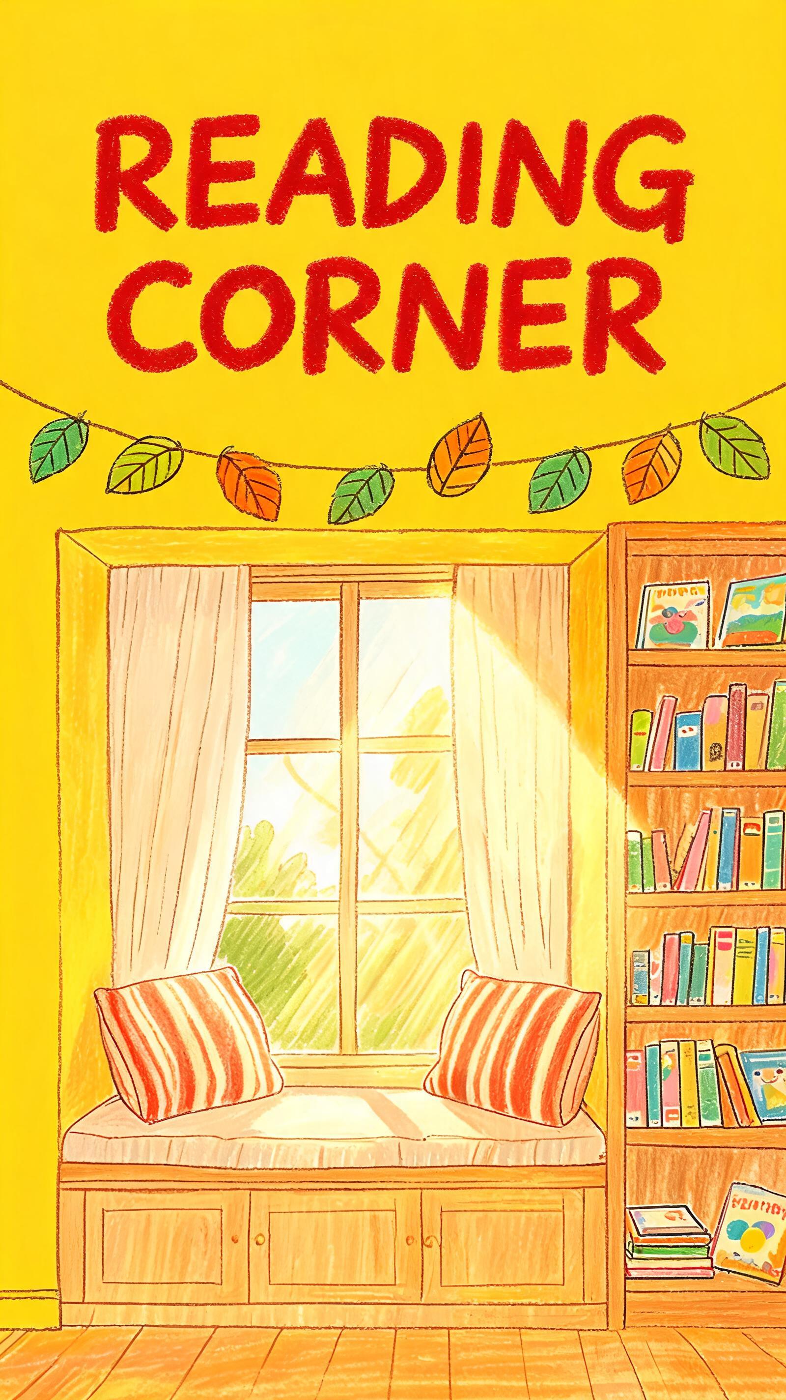 "READING CORNER" — Teachers Day | AI Text Effect Generator