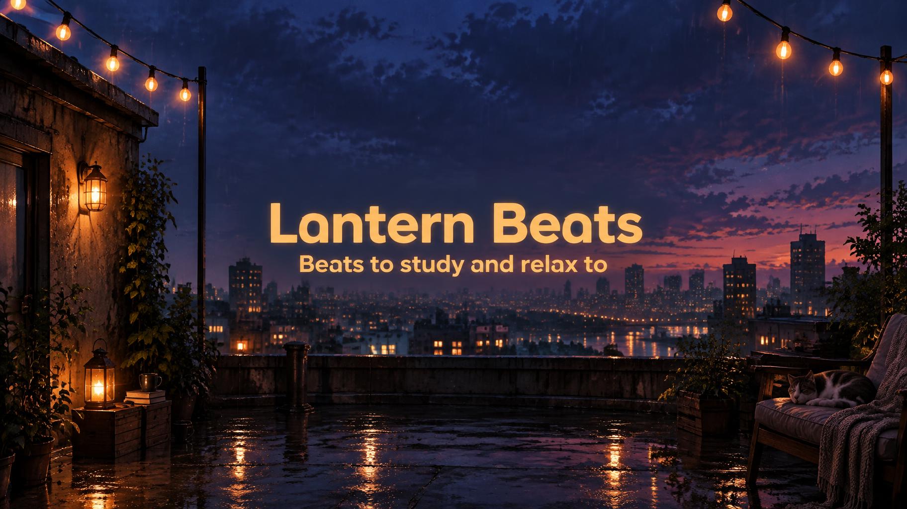 "Lantern Beats
Beats to study and relax to" — Lo-Fi Dusk Glow | AI Text Effect Generator