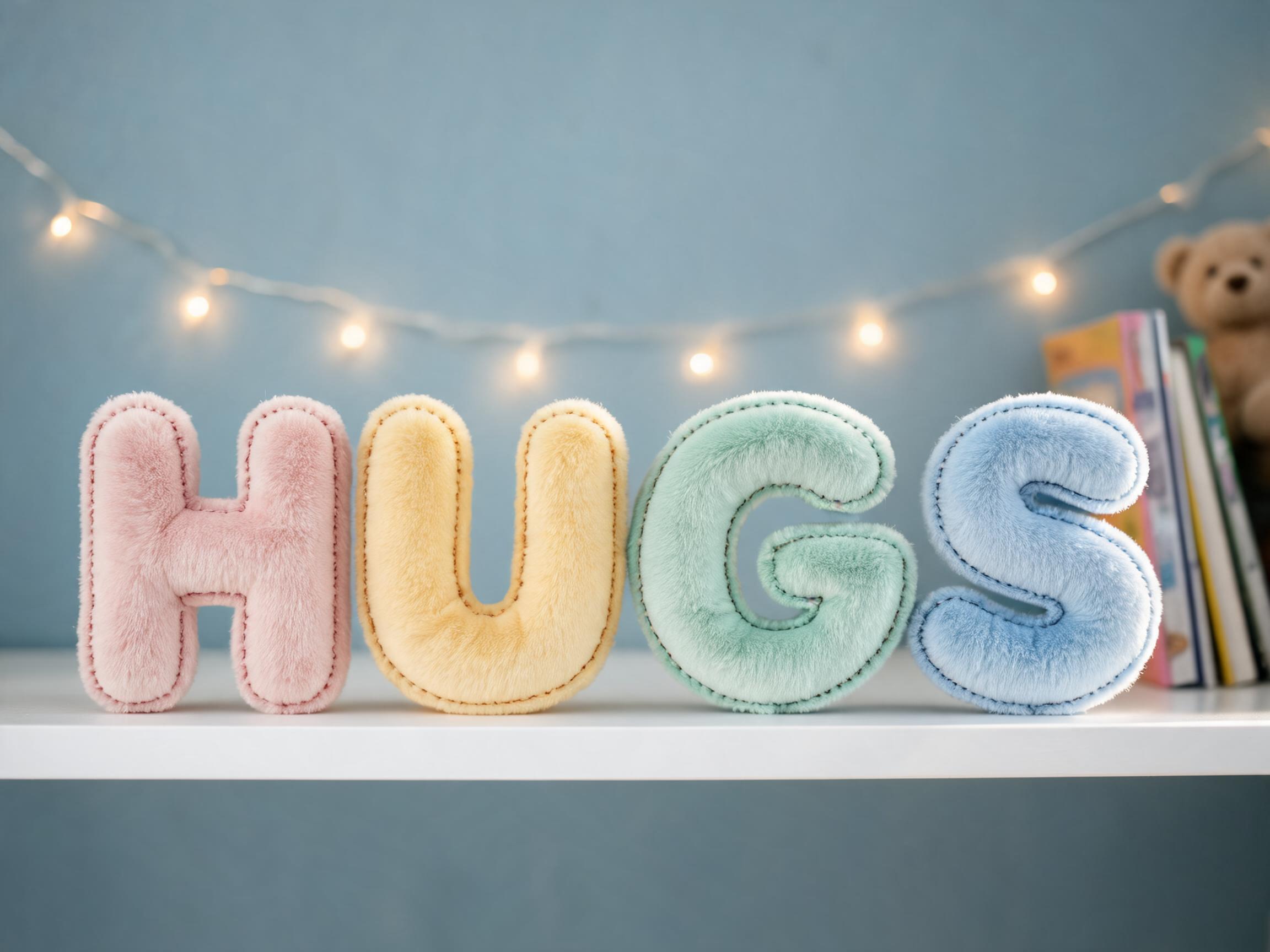 3D Plush — AI font style