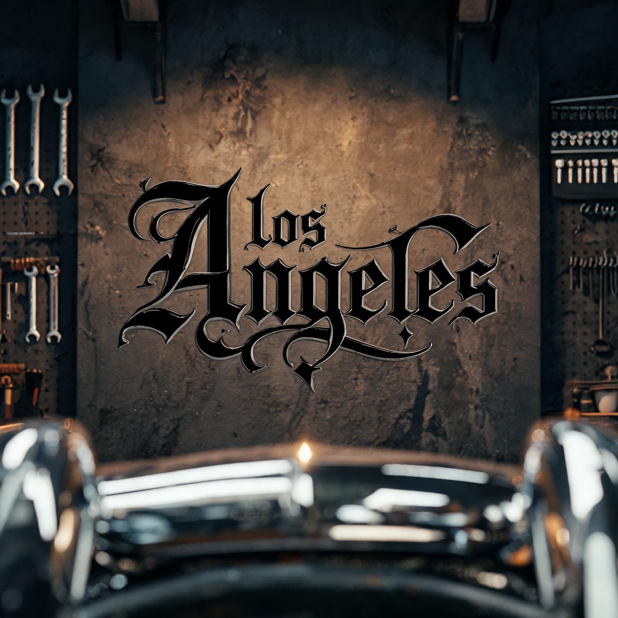 "Los Angeles" — Chicano | AI Text Effect Generator