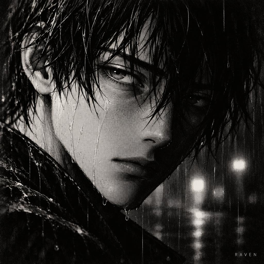 "RAVEN" — Bw Aesthetic | AI Text Effect Generator