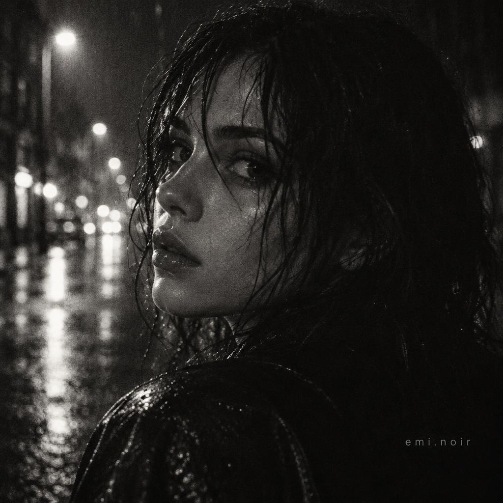 "emi.noir" — Bw Aesthetic | AI Text Effect Generator