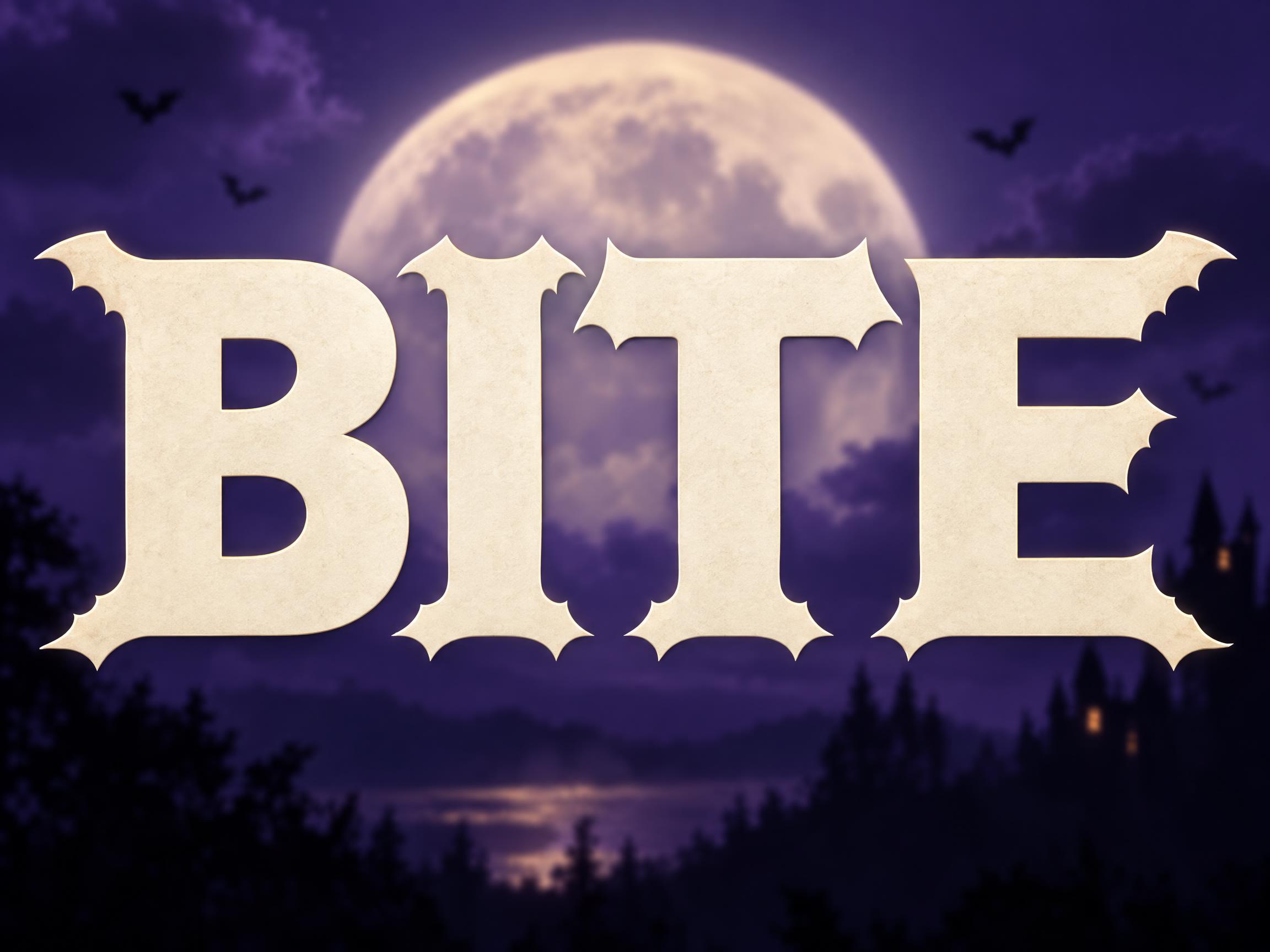Vampire Bat — AI font style