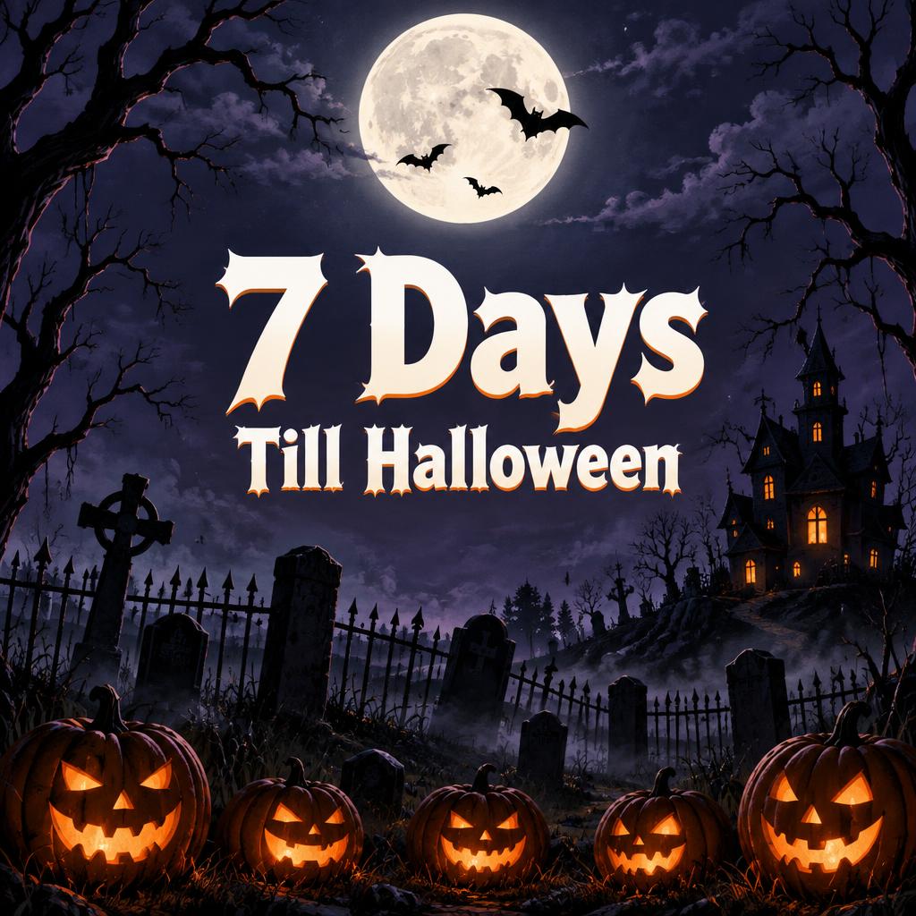 7 Days
Till Halloween