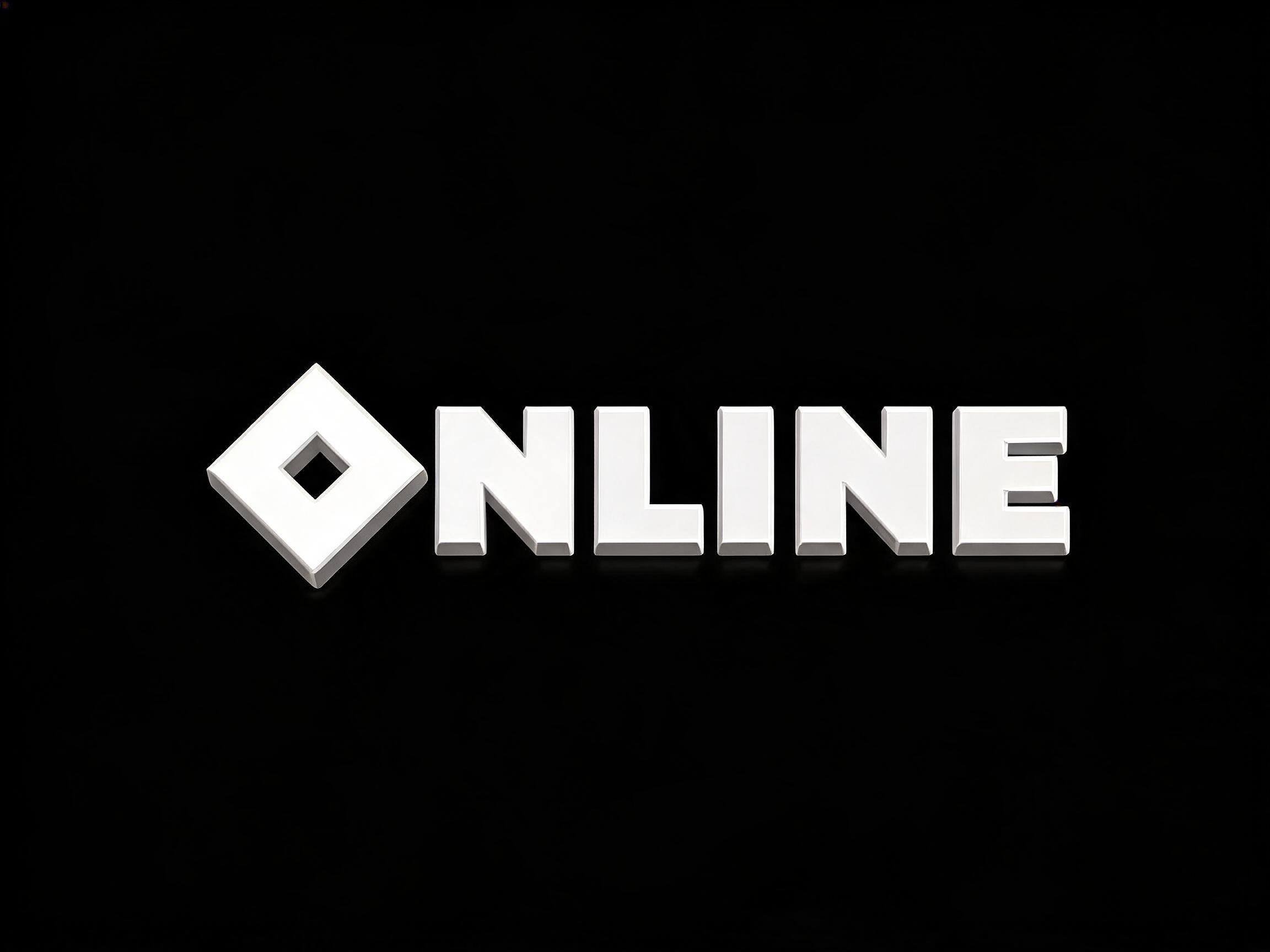 "ONLINE" —  | AI Text Effect Generator