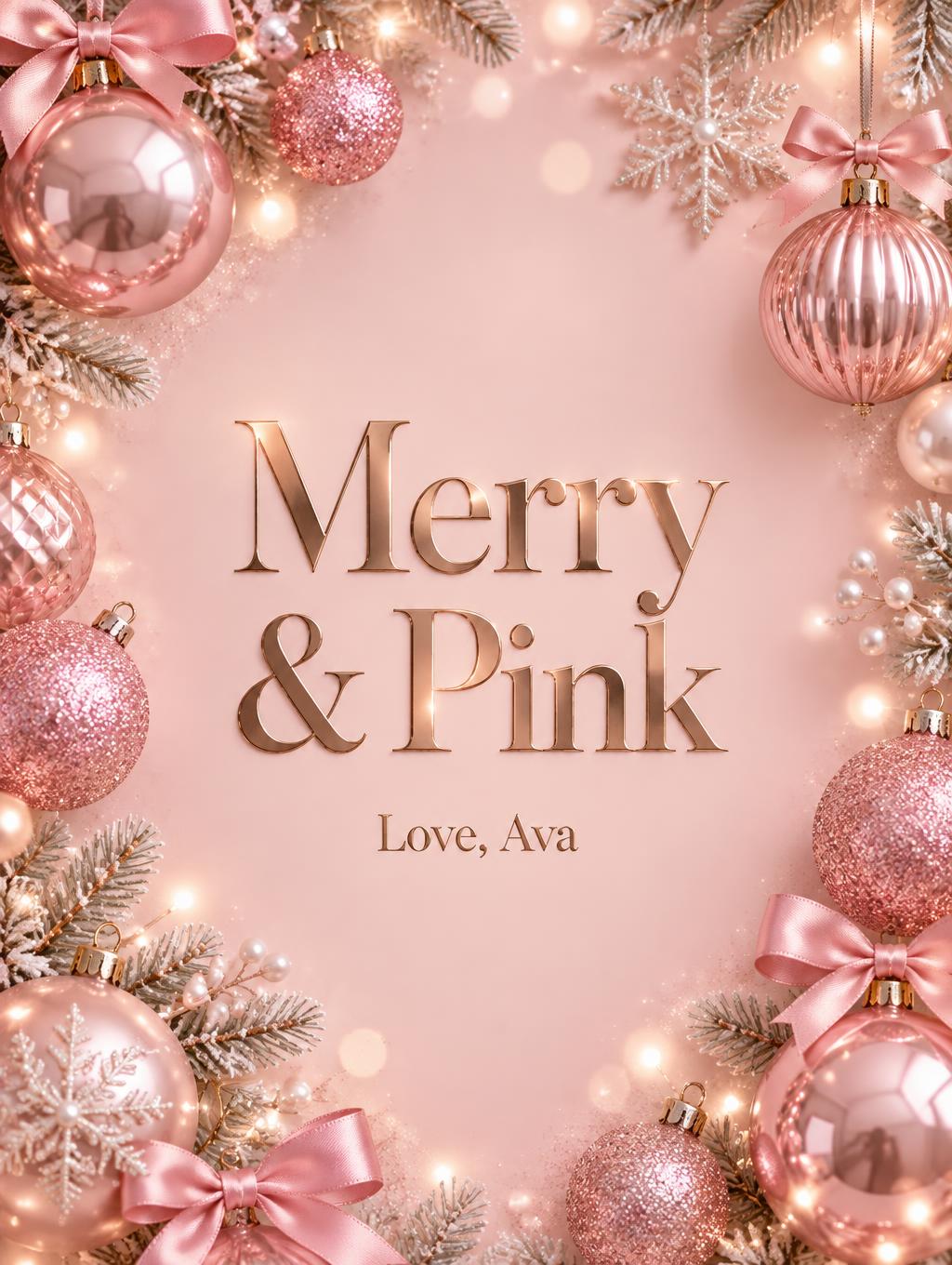 Merry & Pink
Love, Ava