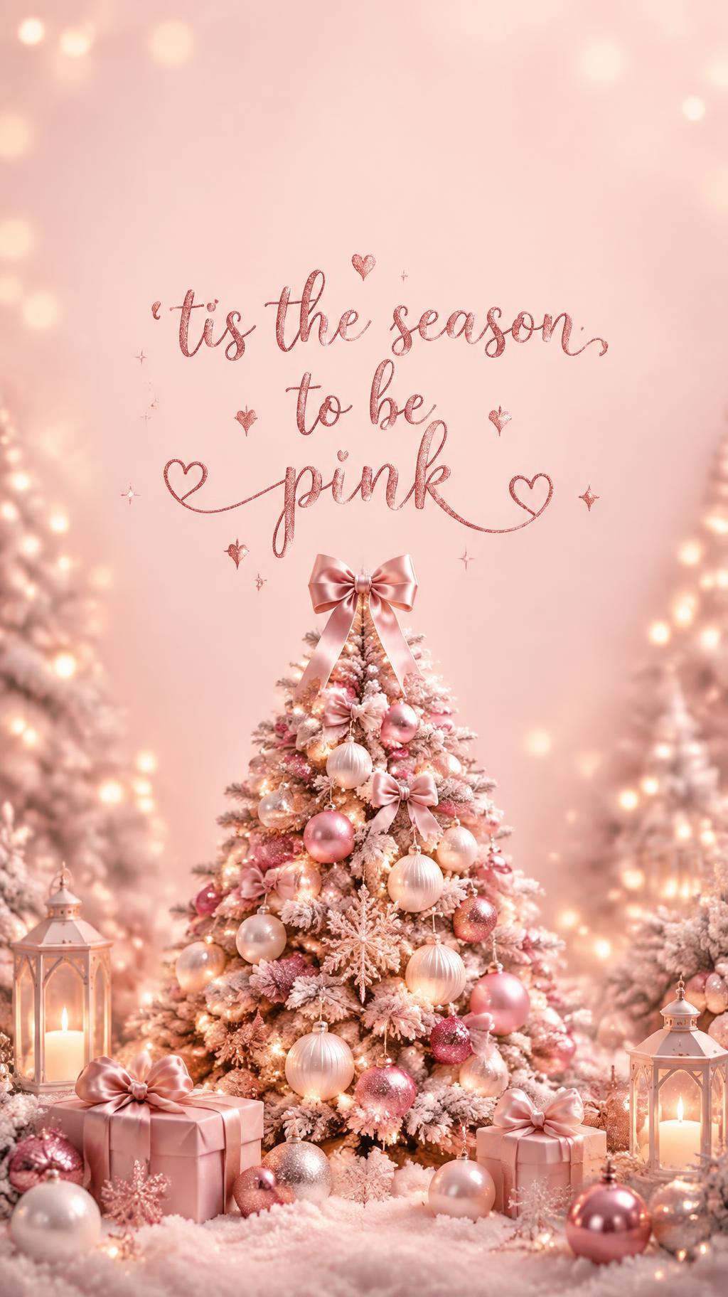 'tis the season to be pink
