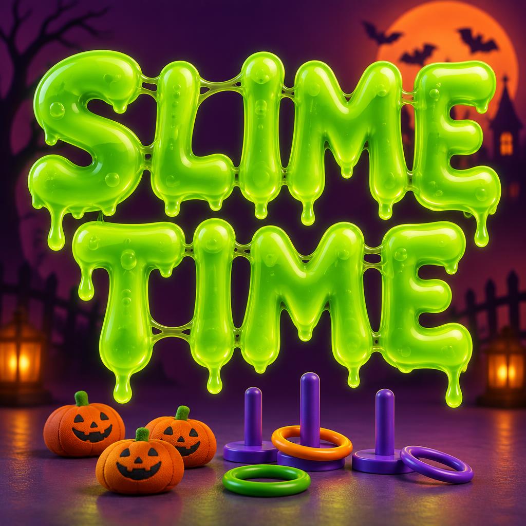 "SLIME TIME" —  | AI Text Effect Generator