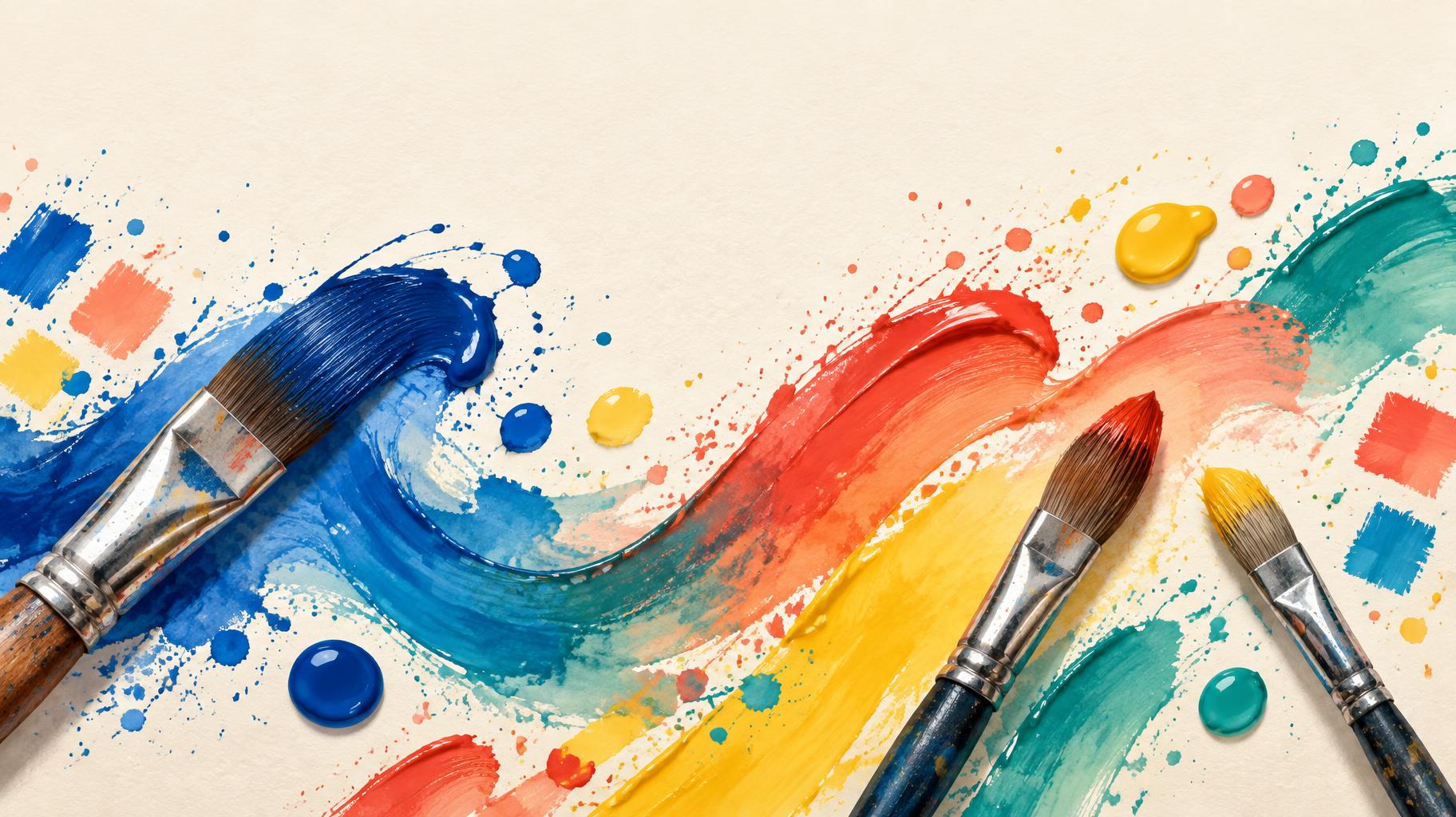 "" — Gouache Studio | AI Text Effect Generator