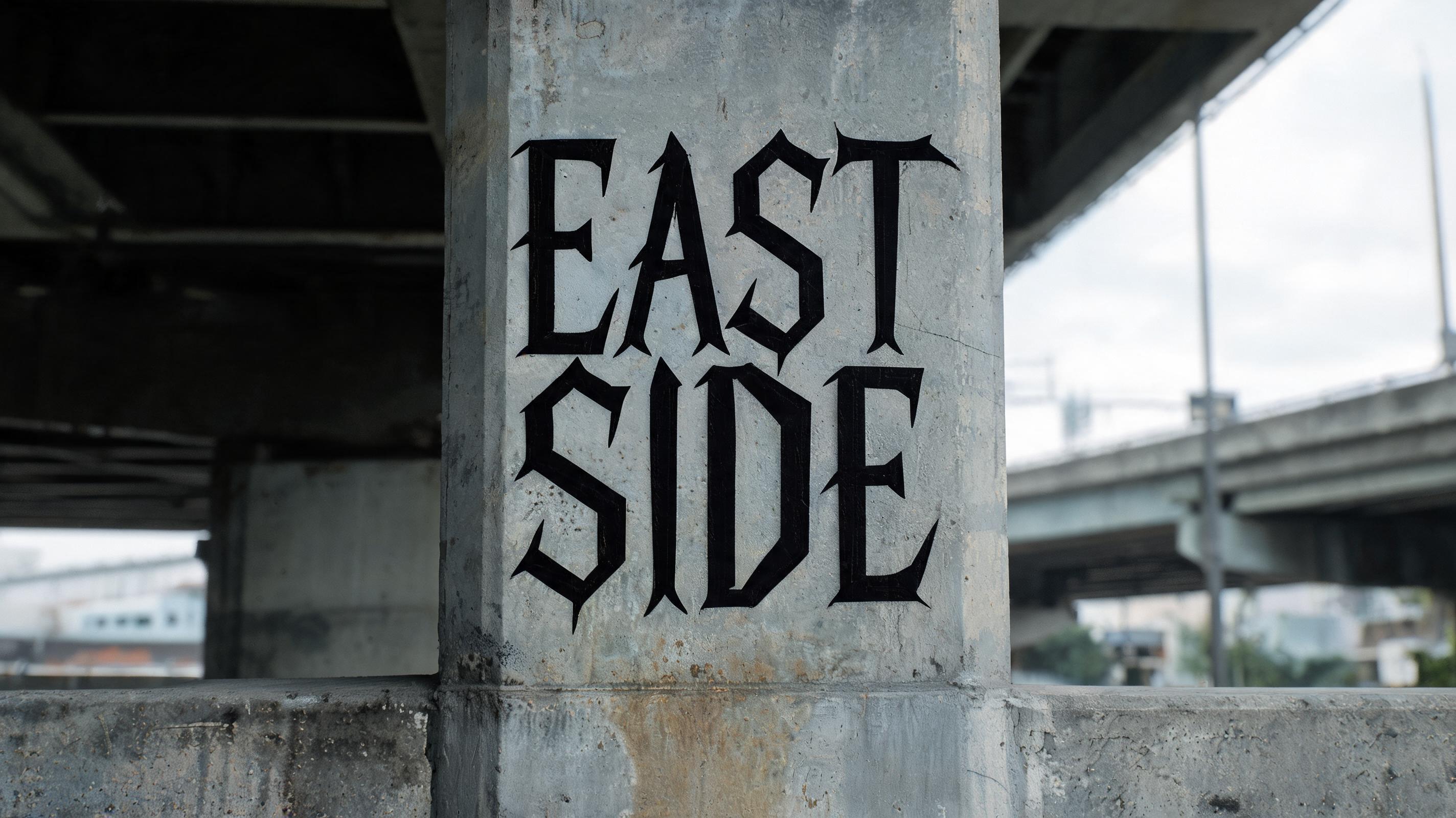 "East Side" — Chicano | AI Text Effect Generator