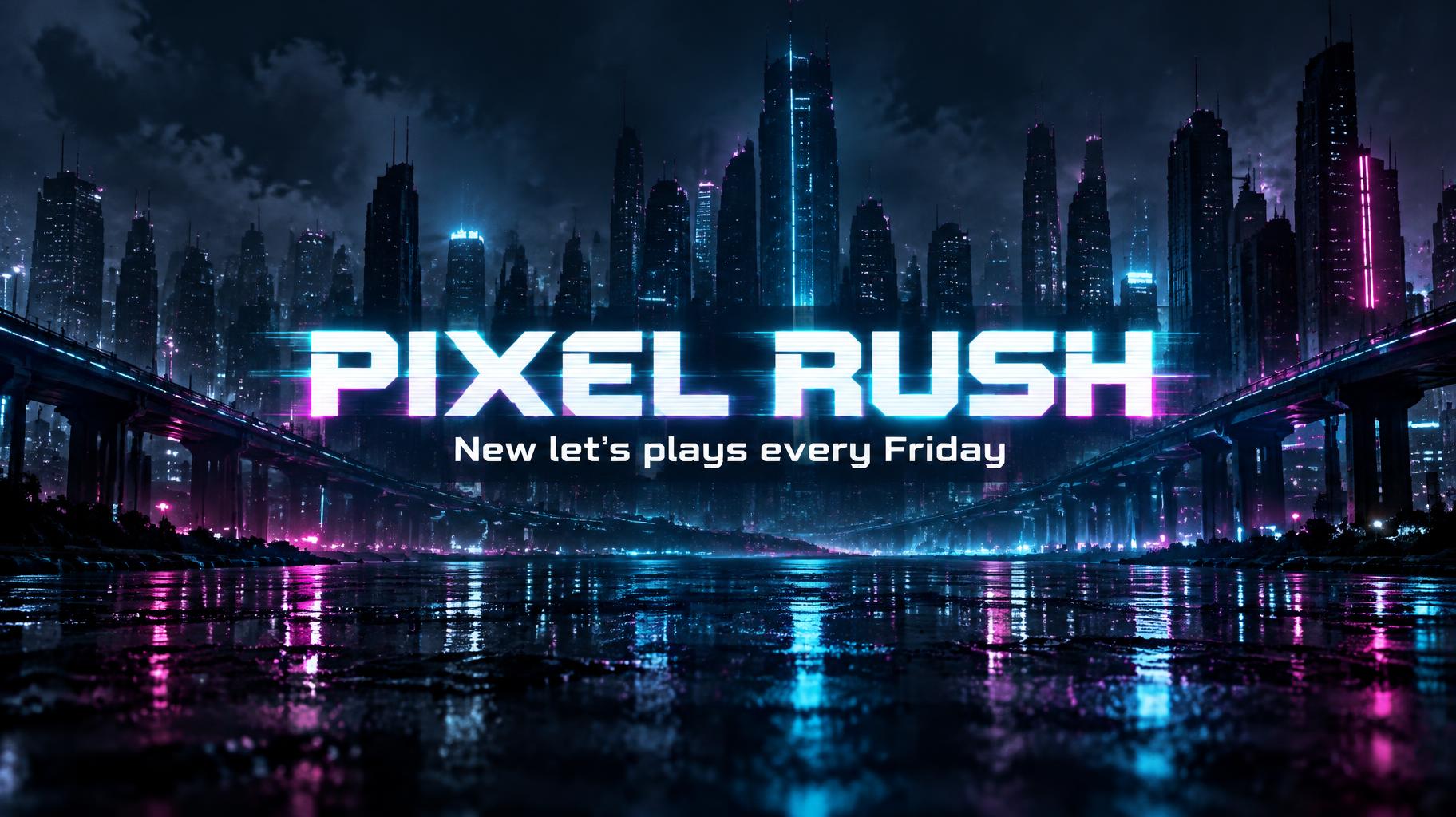 "Pixel Rush
New let's plays every Friday" — Cyberpunk | AI Text Effect Generator