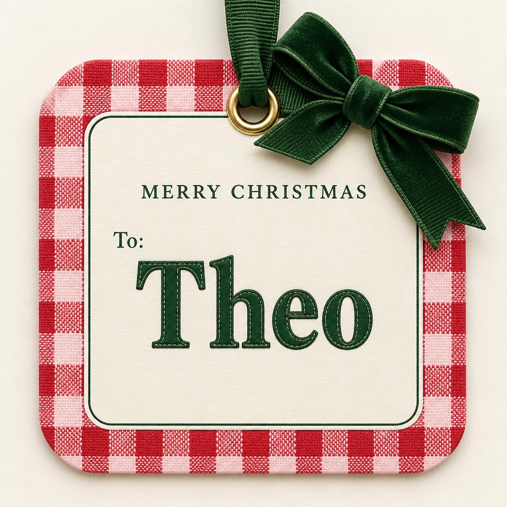 Theo
To:
MERRY CHRISTMAS