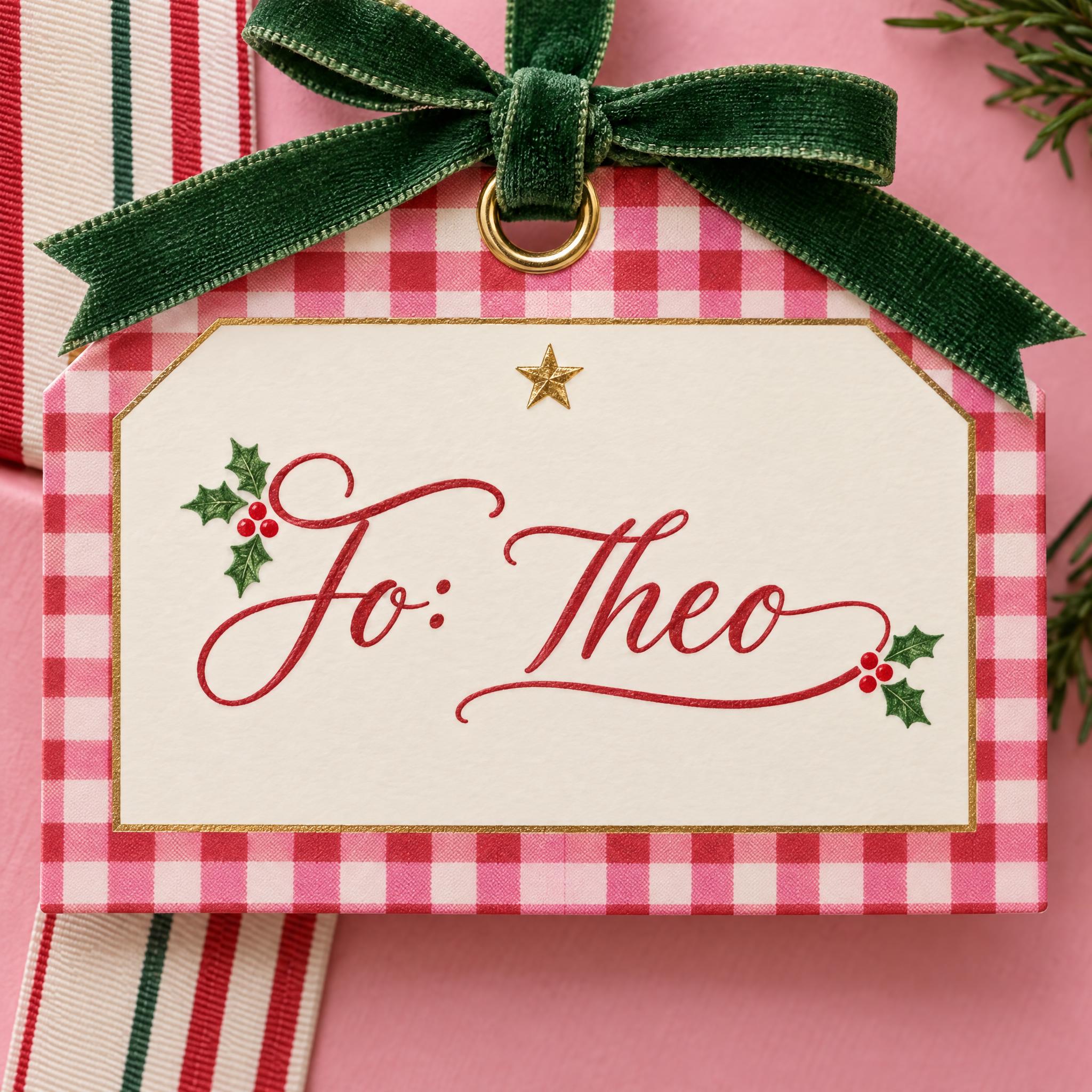 "To: Theo" —  | AI Text Effect Generator