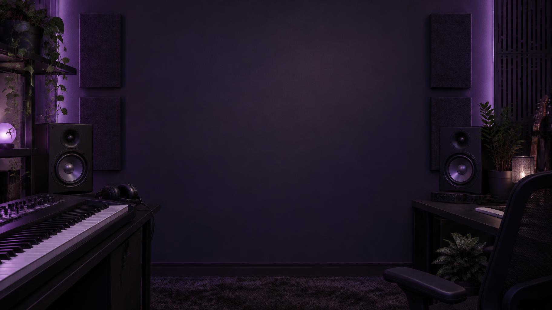 "" — Soft Studio Violet | AI Text Effect Generator