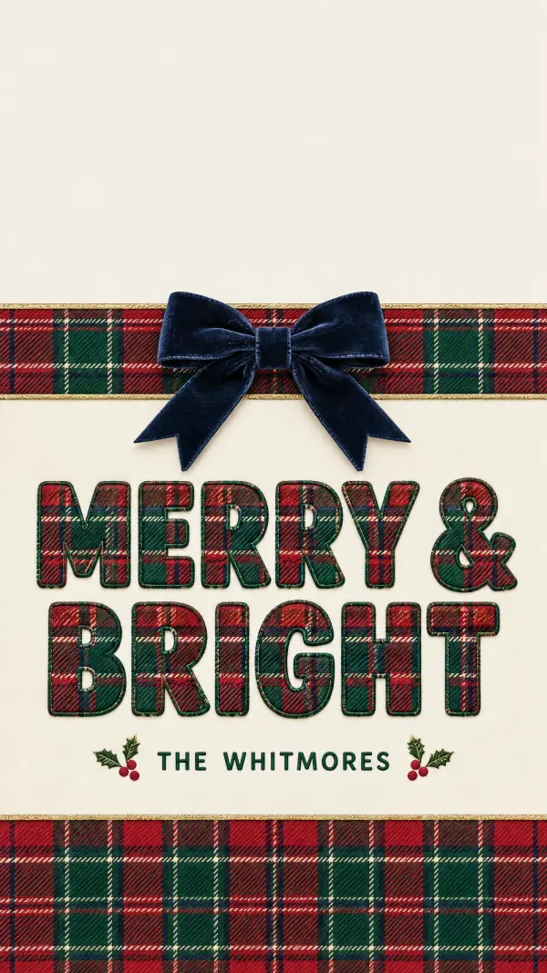Vista previa del estilo de efecto de texto Navidad preppy