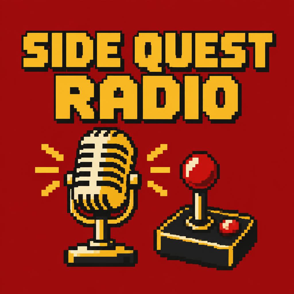 "Side Quest Radio" — Arcade Pixel RéTro | AI Text Effect Generator