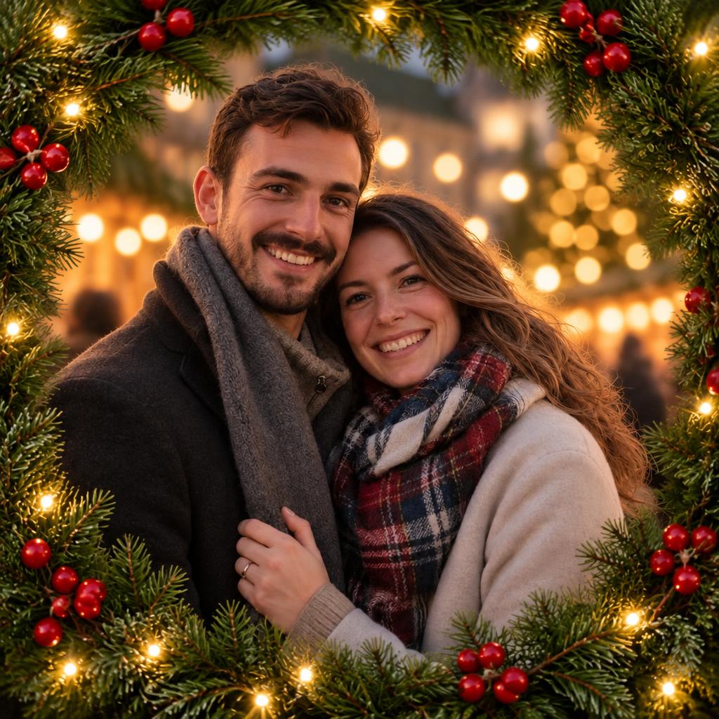 "" — Golden Pine Glow | AI Text Effect Generator