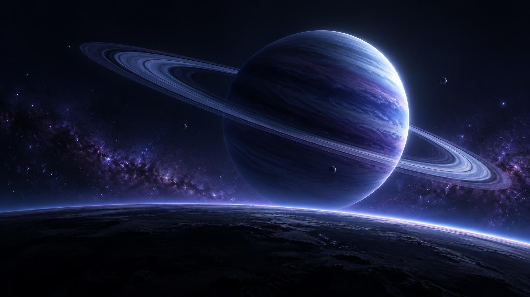 "" — Orbital Twilight | AI Text Effect Generator