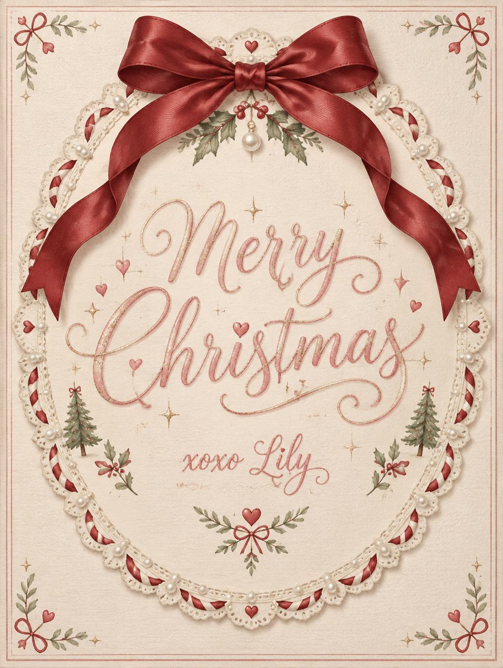 Merry Christmas
xoxo Lily