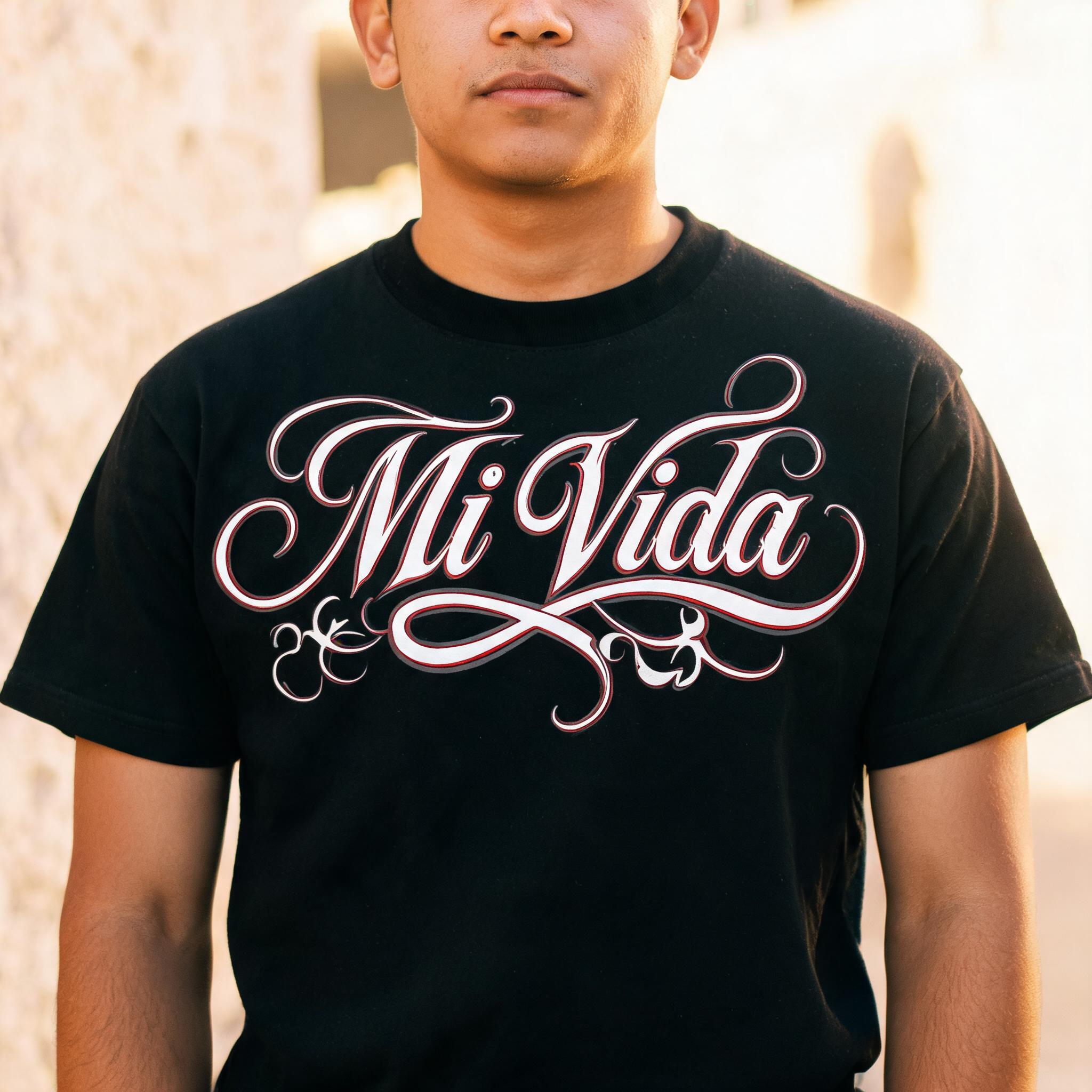 "Mi Vida" — Chicano | AI Text Effect Generator