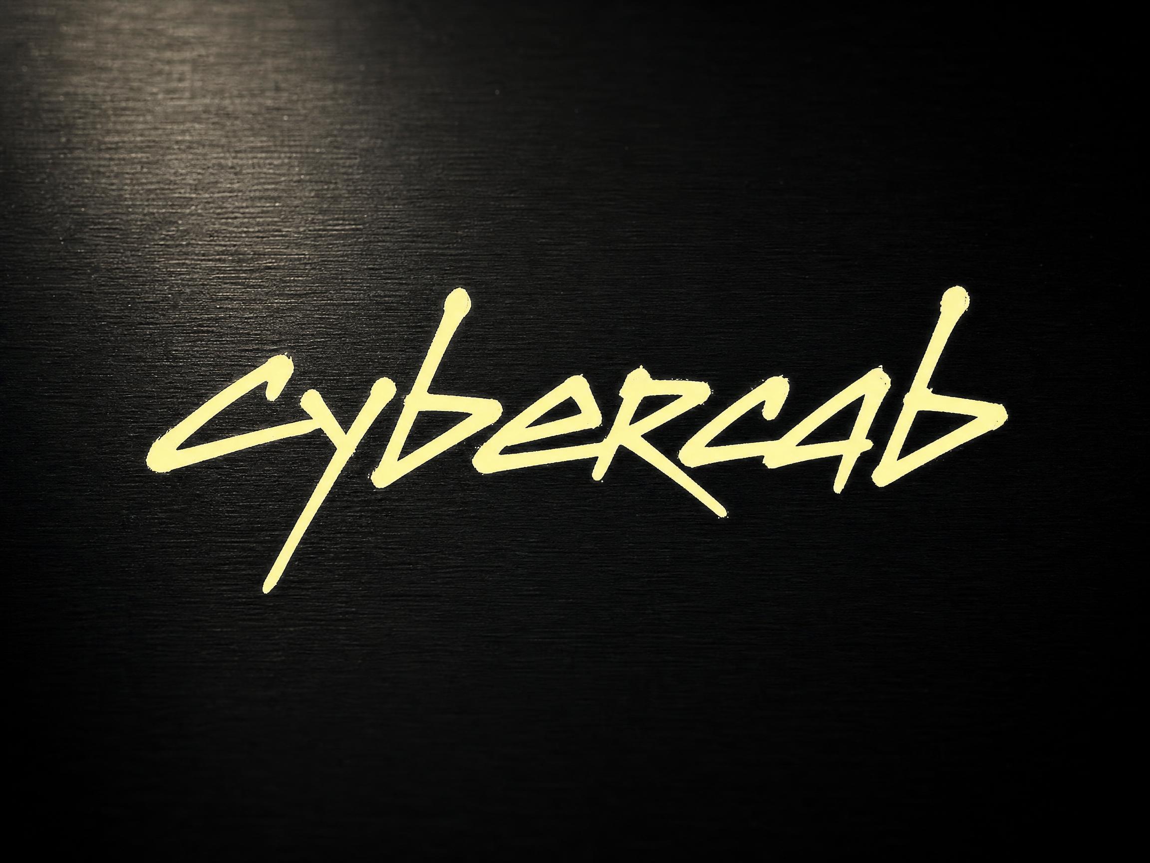 Cybercab-Scrawl — AI font style