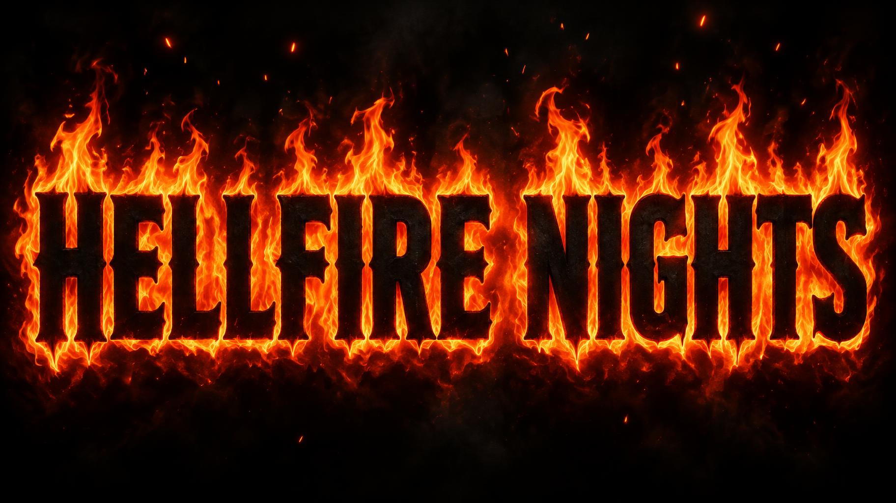 "HELLFIRE NIGHTS" —  | AI Text Effect Generator