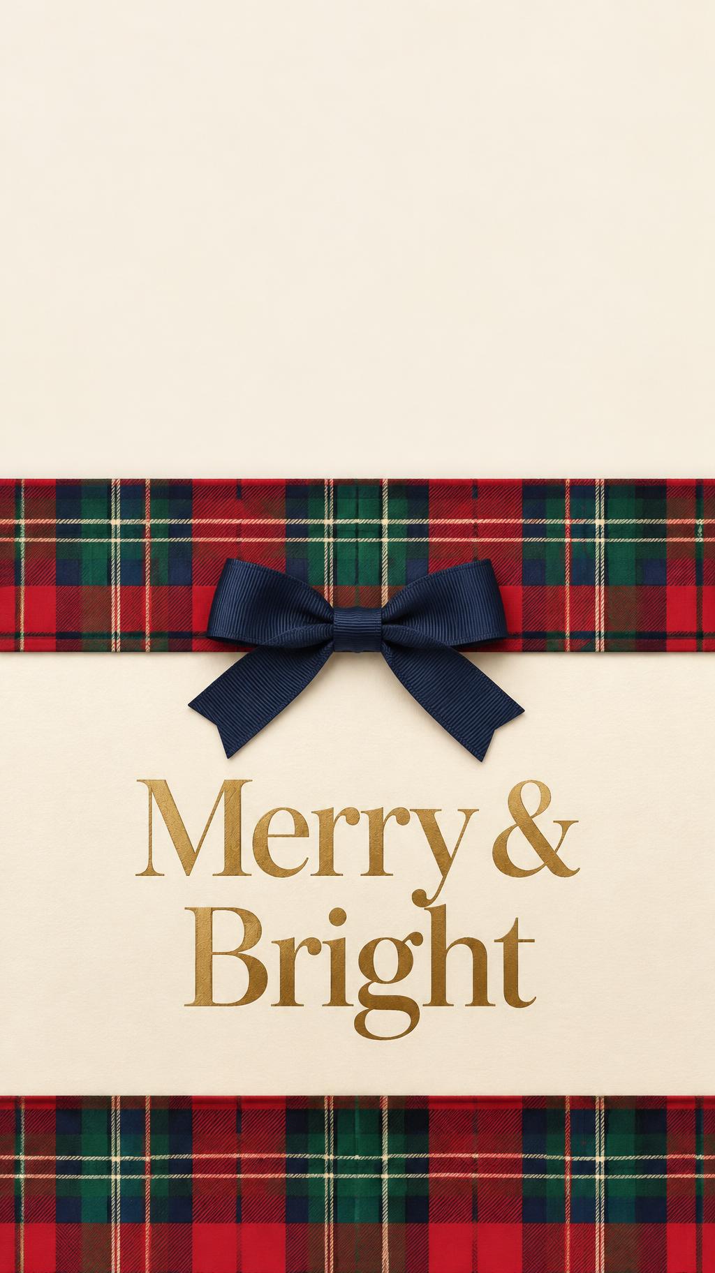 Merry & Bright — Navidad preppy