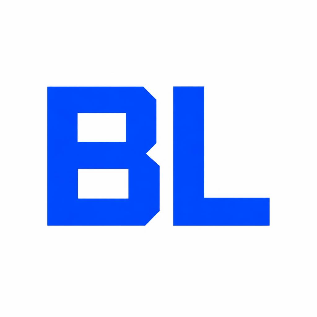 "BL" — GéOméTrie éLectrique | AI Text Effect Generator
