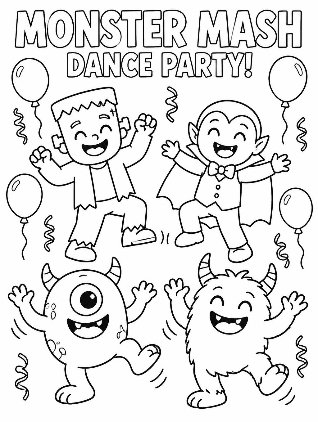 Halloween coloring page