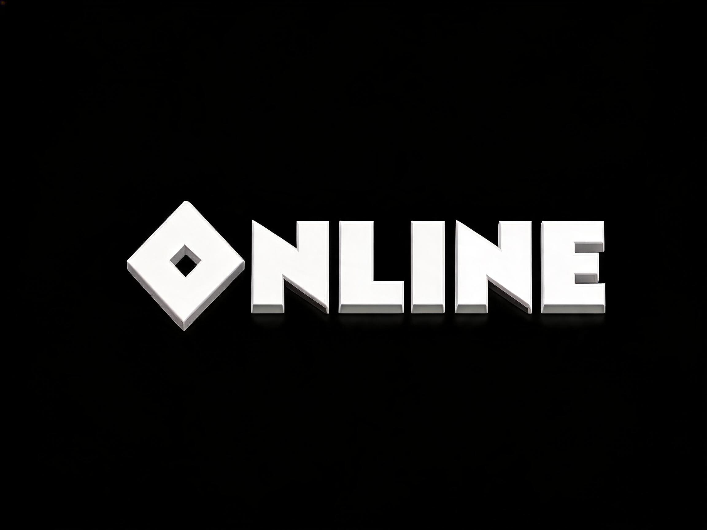 "ONLINE" —  | AI Text Effect Generator