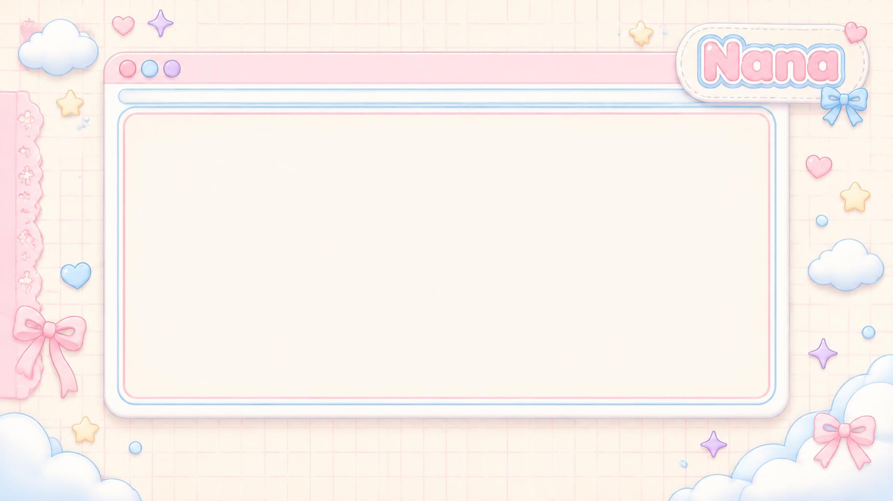 "Nana" — Kawaii | AI Text Effect Generator