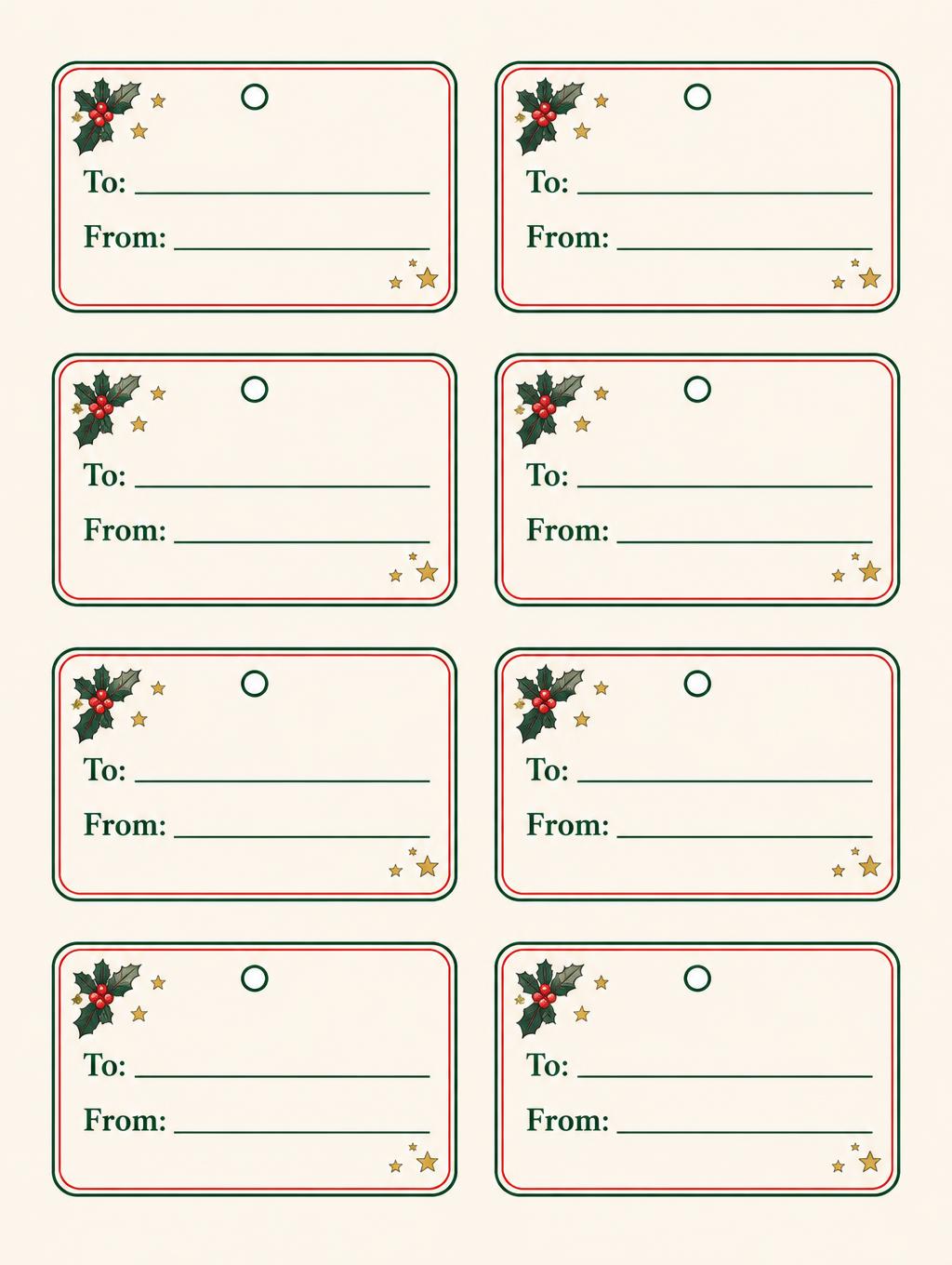 "To:
From:
To:
From:
To:
From:
To:
From:
To:
From:
To:
From:
To:
From:
To:
From:" — Quiet Holly Print | AI Text Effect Generator