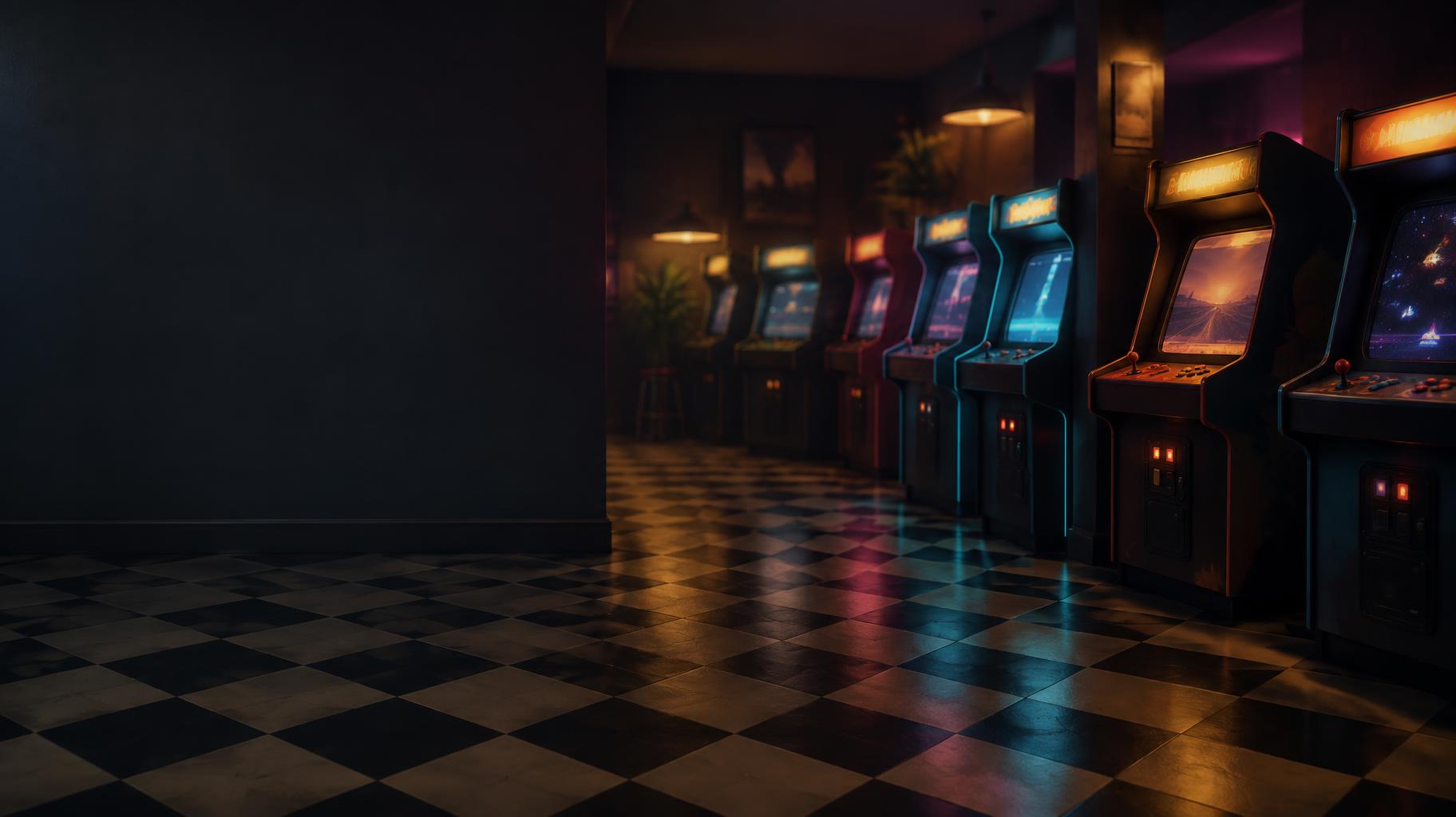 "" — Soft Neon Arcade | AI Text Effect Generator