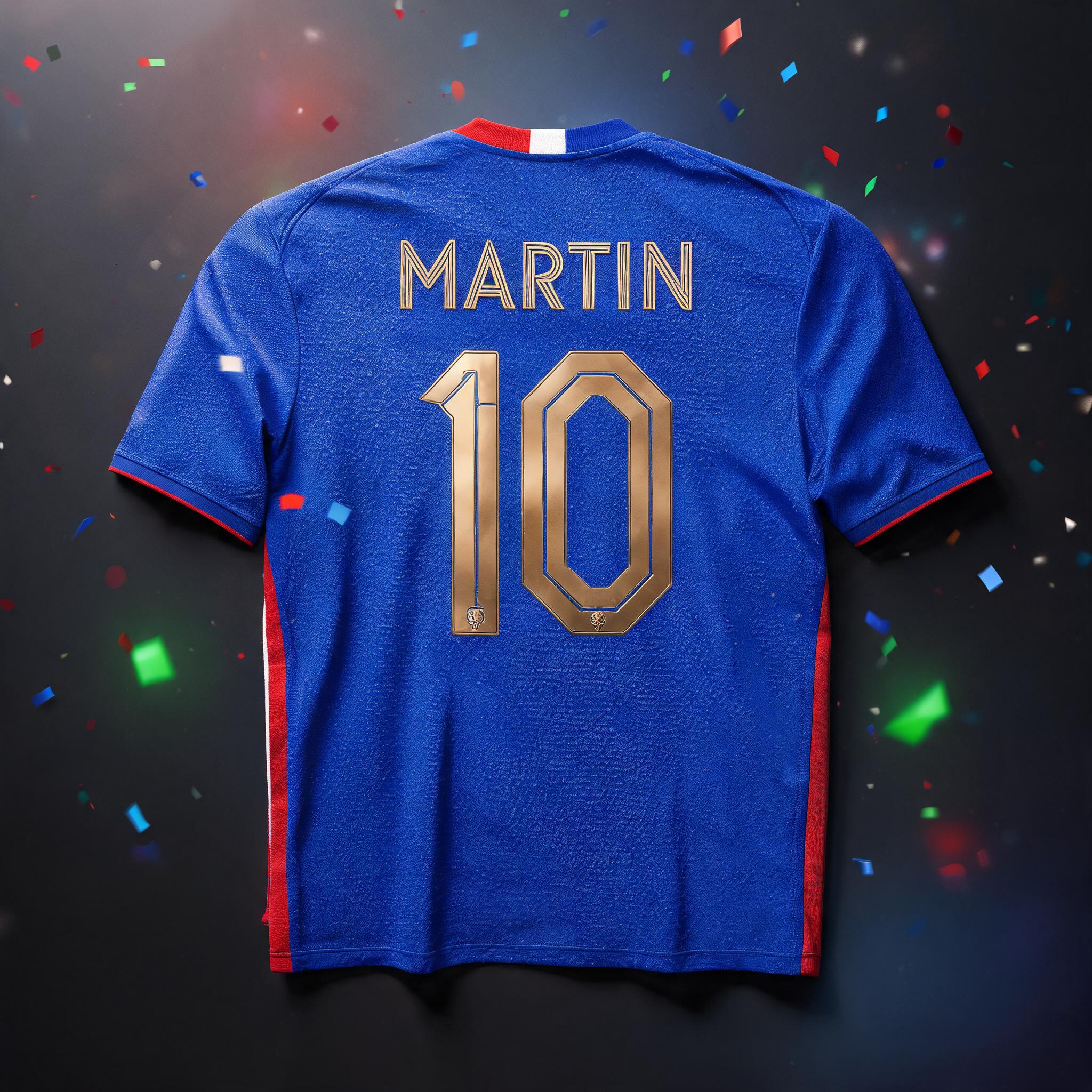 "MARTIN
10" — Sports Football | AI Text Effect Generator