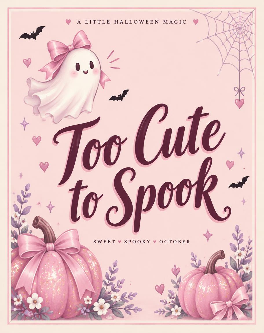 Too Cute to Spook
A LITTLE HALLOWEEN MAGIC
SWEET • SPOOKY • OCTOBER