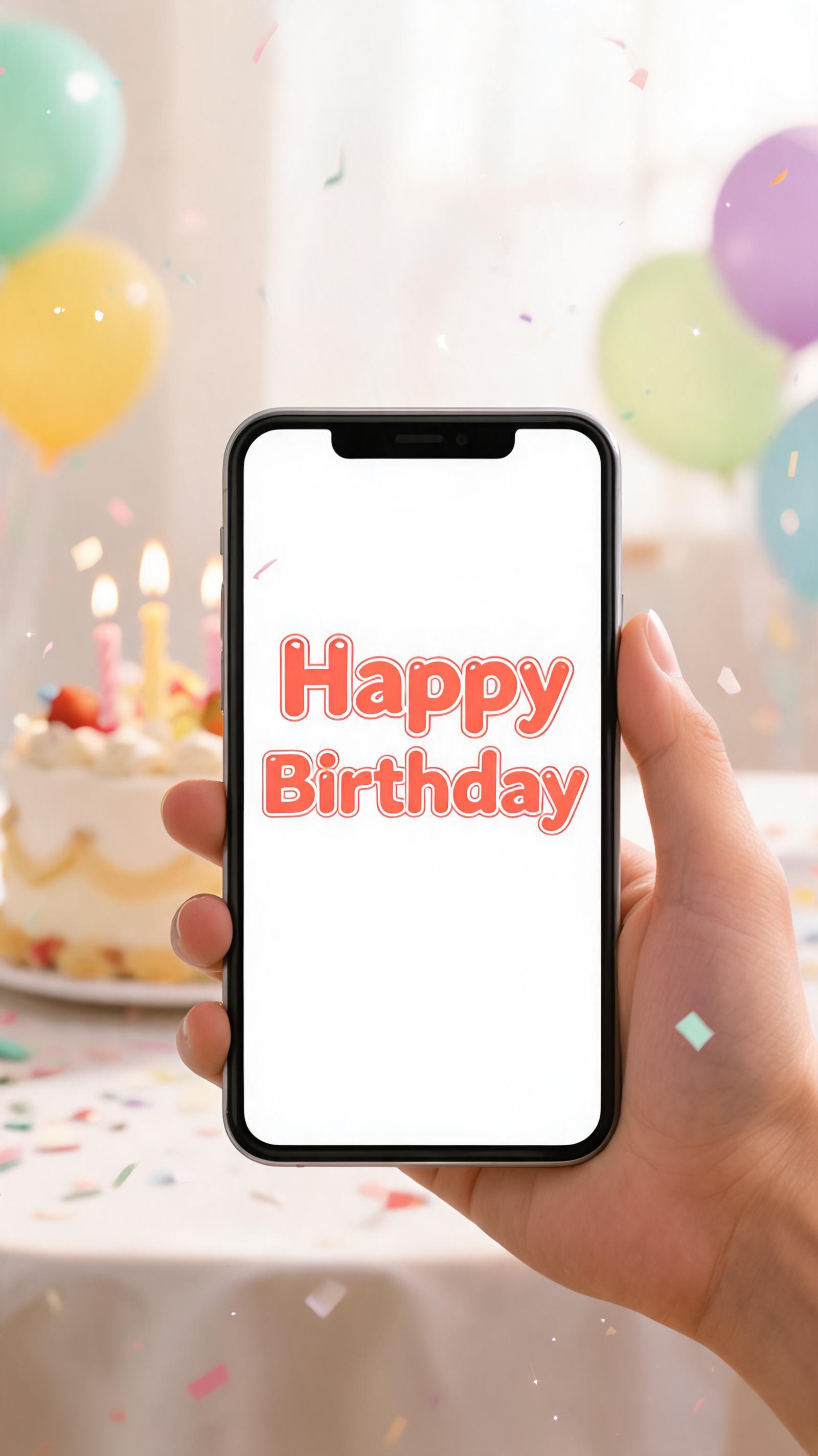 "Happy Birthday" — Birthday | AI Text Effect Generator