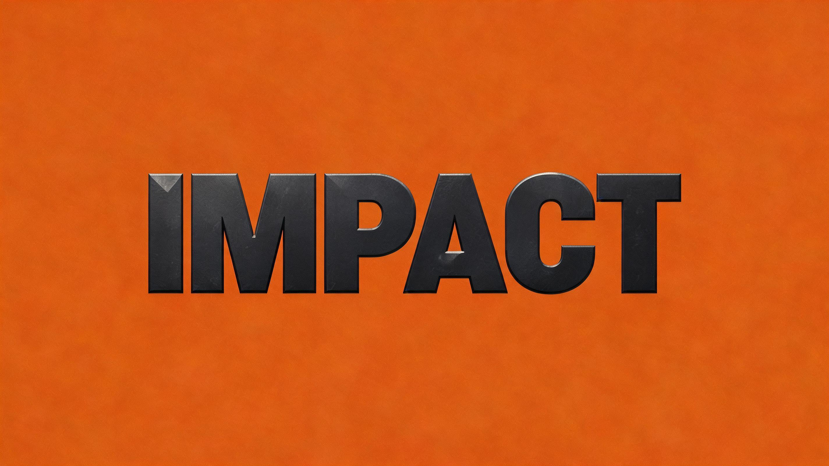 "IMPACT" —  | AI Text Effect Generator