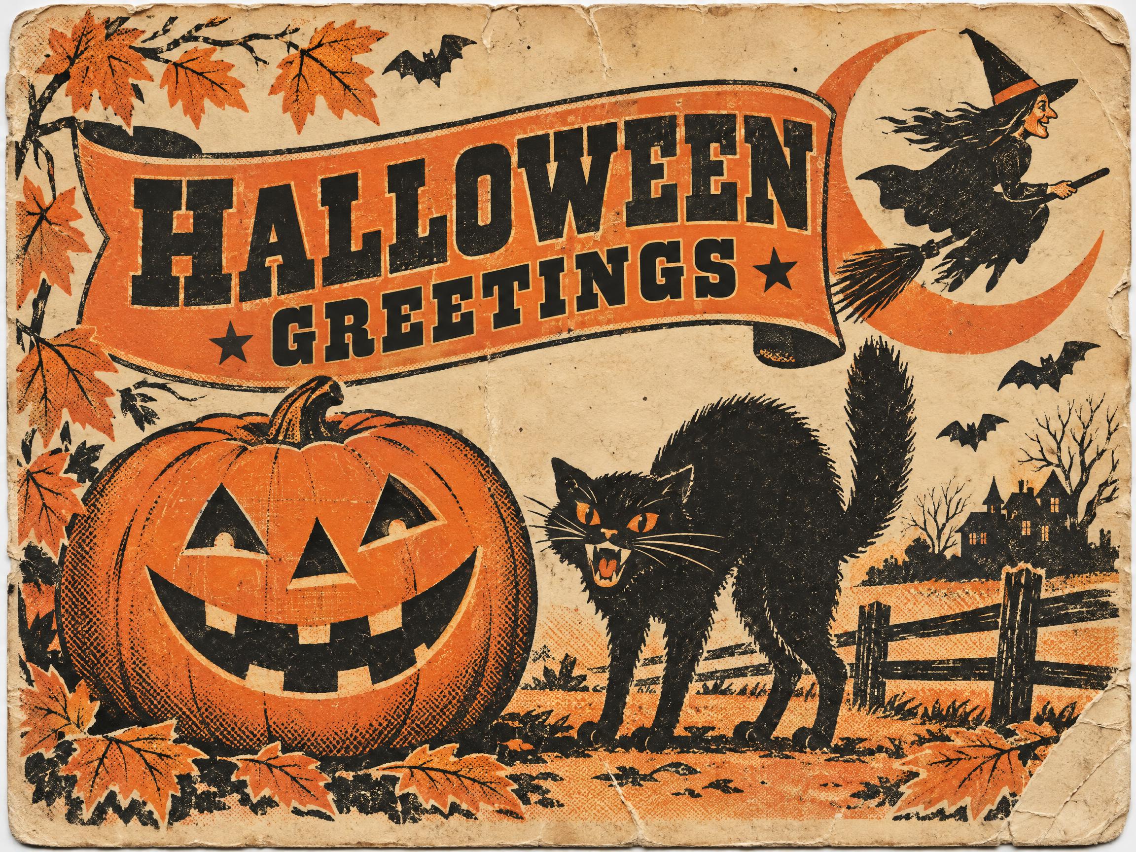 "Halloween Greetings" — Diy | AI Text Effect Generator