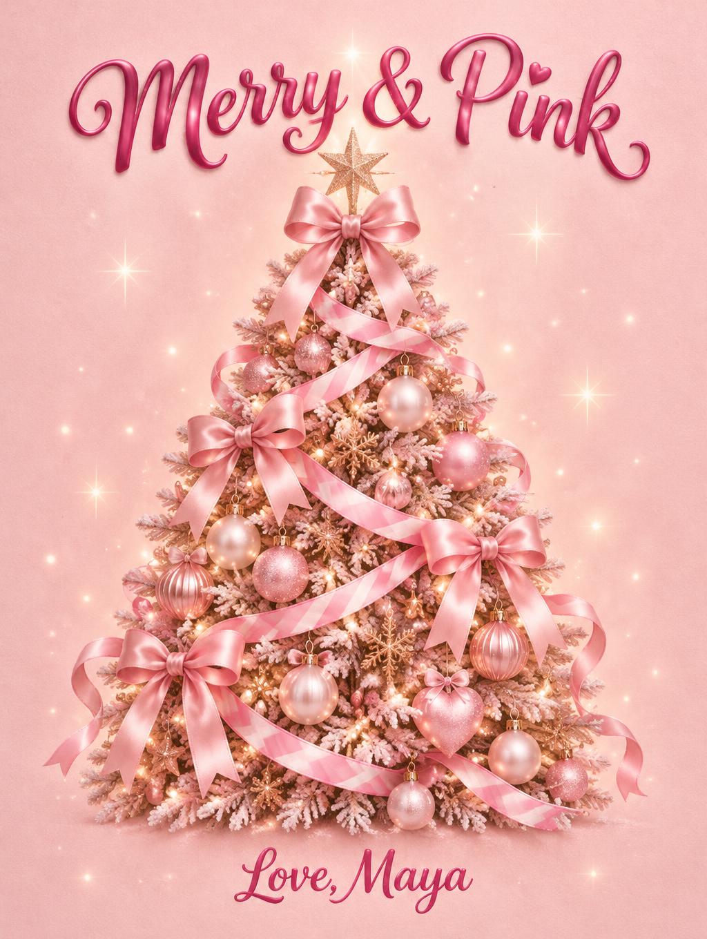 Merry & Pink
Love, Maya — Navidad rosa
