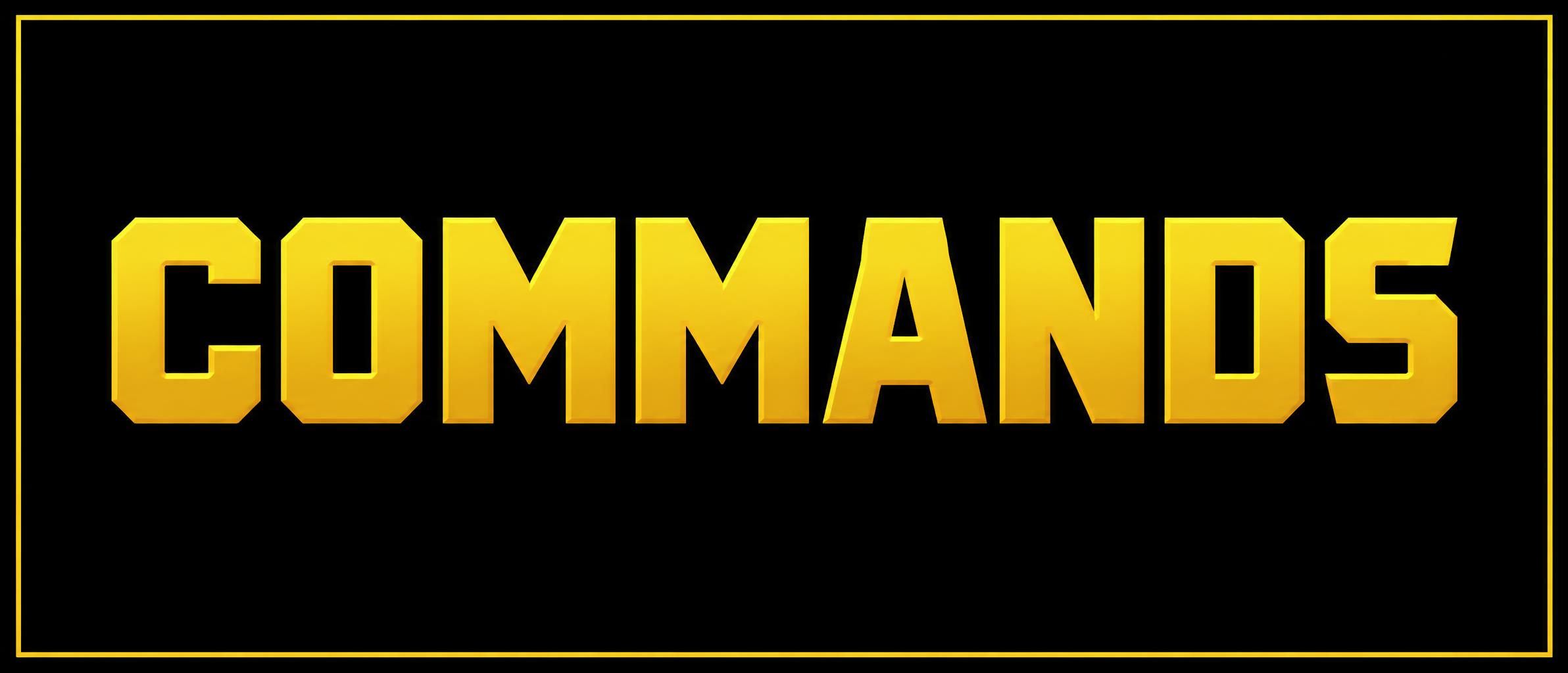 "COMMANDS" — Placa GráFica Gaming | AI Text Effect Generator