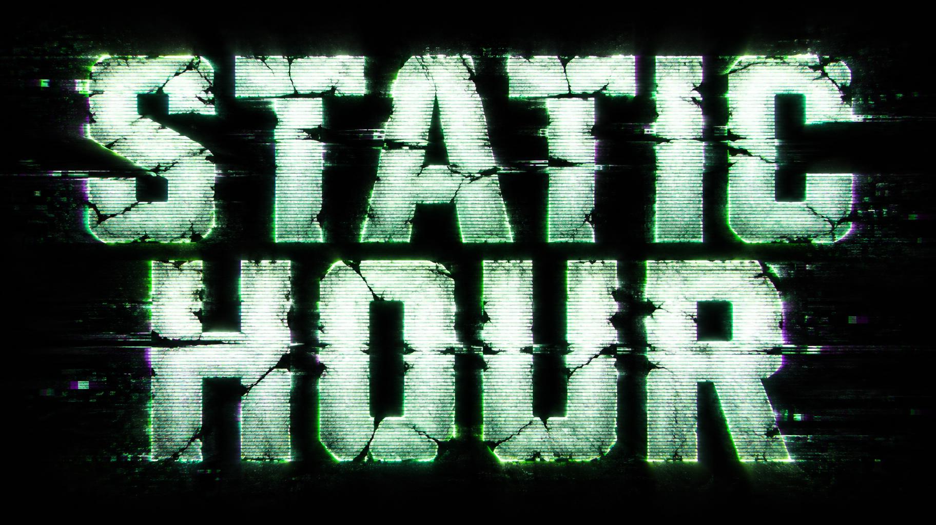 "STATIC HOUR" —  | AI Text Effect Generator