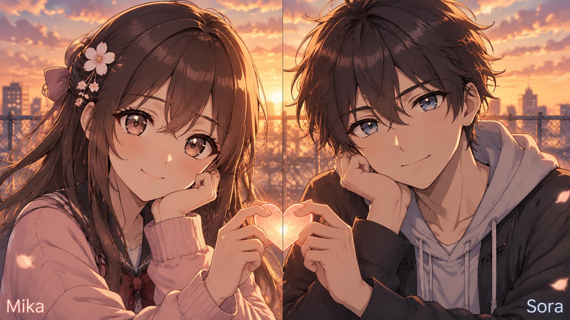 "Mika
Sora" — Anime Character | AI Text Effect Generator