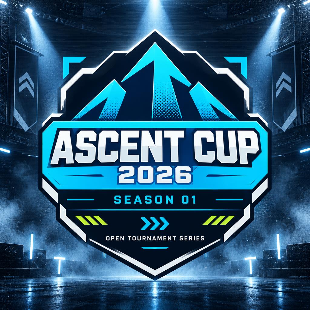 ASCENT CUP
2026
SEASON 01
OPEN TOURNAMENT SERIES