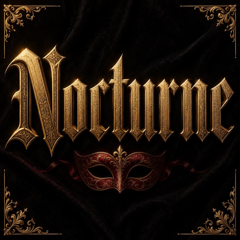 "Nocturne" —  | AI Text Effect Generator