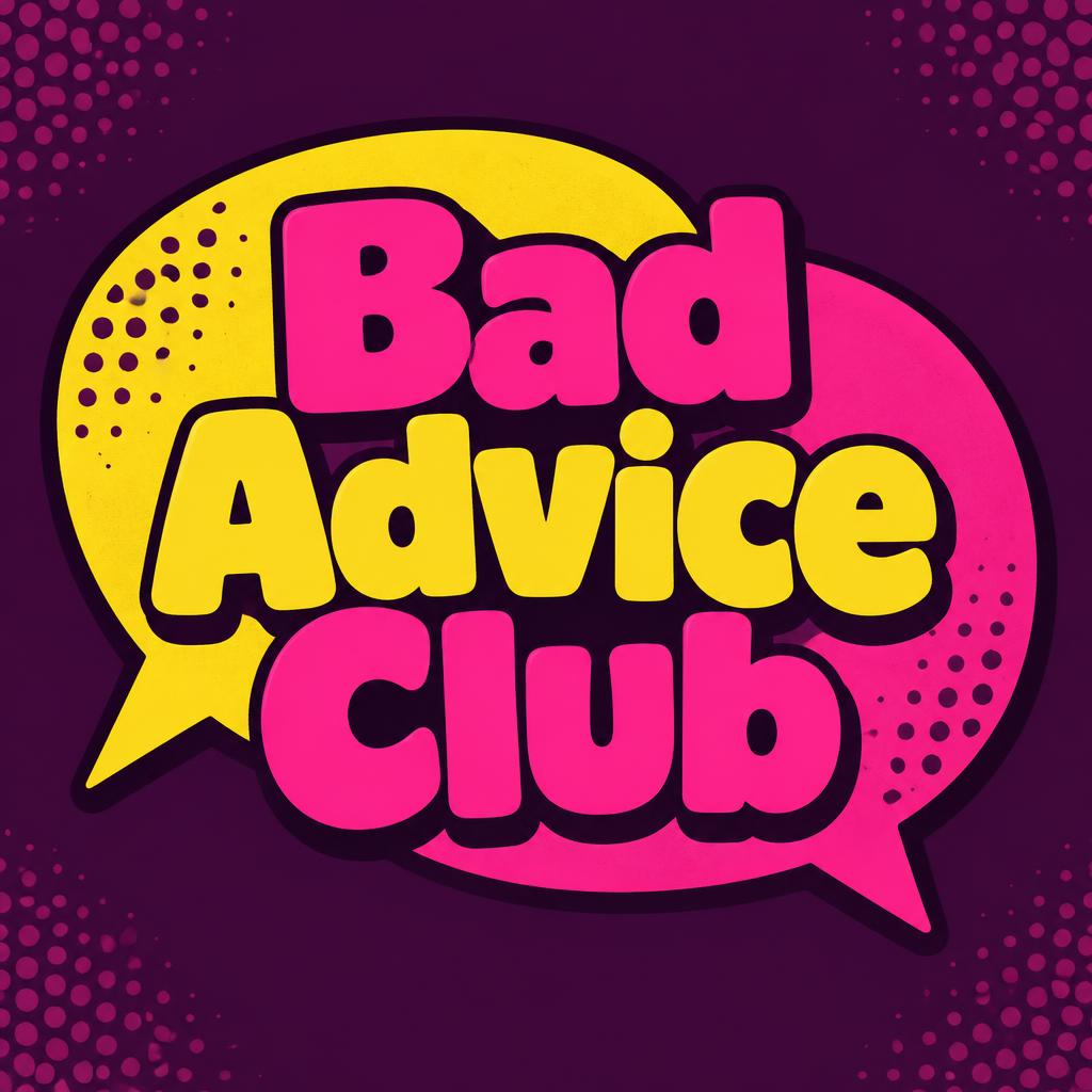 "Bad Advice Club" — Komiksowy Pop | AI Text Effect Generator